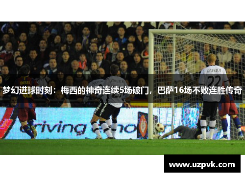 梦幻进球时刻：梅西的神奇连续5场破门，巴萨16场不败连胜传奇